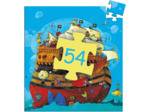Djeco Le Bateau de Barberousse Puzzle 54 pièces