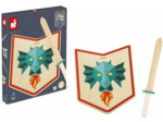 Jouet d’imitation - JANOD - Set Bouclier et Epée du Chevalier Dragon
