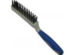 Brosse métallique 280 mm 4 rangs 01519