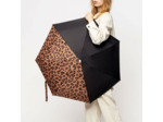 MINI PARAPLUIE NOIR & LEOPARD - ANATOLE