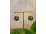 Boucles d'oreilles en Cuir - Collection DARK - BY NAT.M - Sur le trottoir d'en face