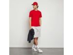 T-Shirt uni Eden Park rouge en coton