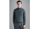 Pull demi-zip Paul & Shark gris