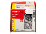 568008 - FISCHER Chevilles à expansion SX Plus 8x40