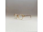 Lunettes de Vue Femme Rondes Couleur Jaune Panthère Lafont Paris Modèle Faveur 380