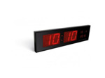 Horloge murale afficheur led rouge