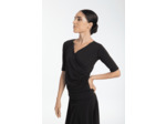 6183 - Top danse latine croisé devant manches mi-longues pour femmes - Intermezzo