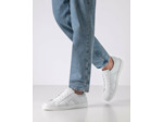 Marsala - Chaussures de danse type sneaker blanches pour hommes - Werner Kern