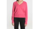 PULL COL V NOLWENN FUSCHIA