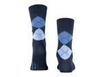 Chaussettes Manchester Burlington marines en coton bio