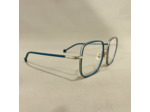 Lunettes de Vue Sabra de la Marque Blanc Coloris Bleu et Chrome