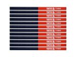 12 Crayons techniques Bleu / Rouge