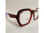 Lunettes de vue LYNN de la Marque Caroline Abram Coloris Rouge / Mauve