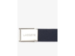 Ceinture tissée Lacoste marine