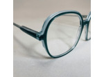 Lunettes de vue FOLK de la Marque Caroline Abram Collection Blush Coloris Vert Sauge / Bleu