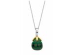 Collier Ti Sento goutte Verte