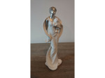 Figurine femme élégante avec chien - Zen Deco