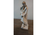 Figurine couple enlacé femme enceinte - Zen Deco