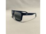 Lunettes de Soleil 648 Lehiwa Asian Fit Homme De La Marque Maui Jim Coloris Bleu Brillant