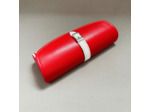 Etui à Lunettes Nautic Arrondi De La Marque L'Atelier Du Vieux Bourg Rouge Motif Marin