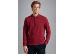 Polo manches longues Paul & Shark bordeaux