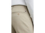 Pantalon chino slim Tommy Hilfiger beige en coton stretch