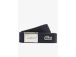 Ceinture tissée Lacoste marine