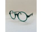 Lunettes de Vue Rondes Femme Couleur Cyan translucide Robert la Roche modèle Gene RLR 1133-013