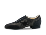 Ariana - Chaussures de danse noires à lacets pour femmes - Werner Kern