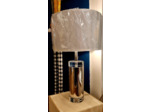 LAMPE BELL - CHROME CRISTAL - H70CM