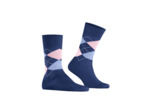 Chaussettes Manchester Burlington bleu foncé