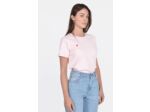 T-SHIRT CŒUR ROSE