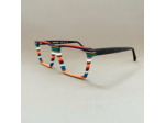 Lunettes de Vue De la Marque Wissing Modèle 3352 Coloris Noir- Multicouleurs – Monture Unique