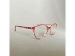 Lunettes de Vue Loft de la Marque Lafont Coloris Rouge Transparent