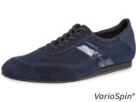 192-425-582-V - Baskets sneakers de danse bleues avec semelle VarioSpin talon de 1,5cm- Diamant