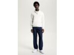 Pull camionneur Tommy Hilfiger blanc en cachemire