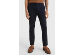 Pantalon chino Tommy Hilfiger slim marine coton bio