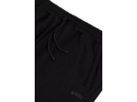 Pantalon de jogging BOSS noir en coton bio