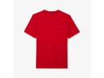 T-Shirt uni Eden Park rouge en coton