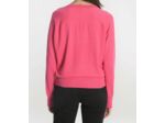 PULL COL V NOLWENN FUSCHIA