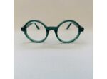 Lunettes de Vue Rondes Femme Couleur Cyan translucide Robert la Roche modèle Gene RLR 1133-013