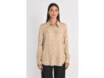 CHEMISE OVERSIZED POIS BELLA CHAMPAGNE