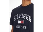 T-Shirt Tommy Hilfiger marine en coton bio