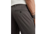 Pantalon chino Tommy Hilfiger slim gris en coton bio