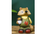 Figurine petit renard - vert