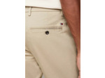 Pantalon chino Tommy Hilfiger beige en coton bio stretch