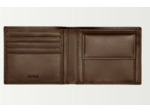 Portefeuille / monnaie Boss marron