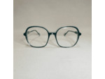 Lunettes de vue FOLK de la Marque Caroline Abram Collection Blush Coloris Vert Sauge / Bleu