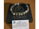 Bracelet GOSHO Agate druzy mat