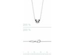 Collier Argent Enfant Panda